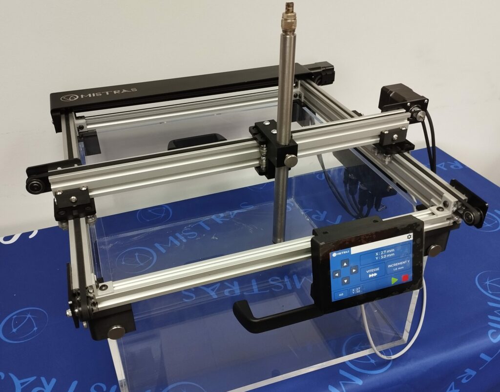 Mini Scan XY Cuve NDT testing