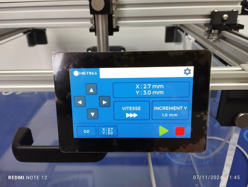 Mini Scan XY touch panel NDT testing